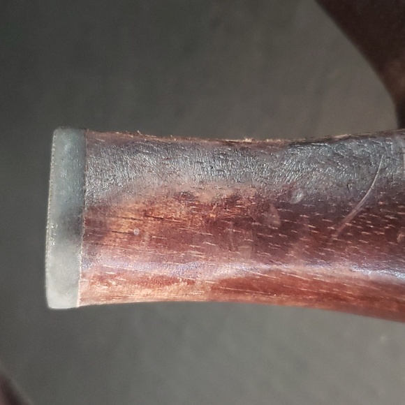 Gabriella Rocha "Denyella" Green Leather and Wood Sandals. Size 10. - Picture 7 of 10